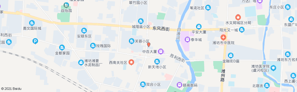 潍坊市中级法院_公交站地图_潍坊公交_妙搜公交查询2025