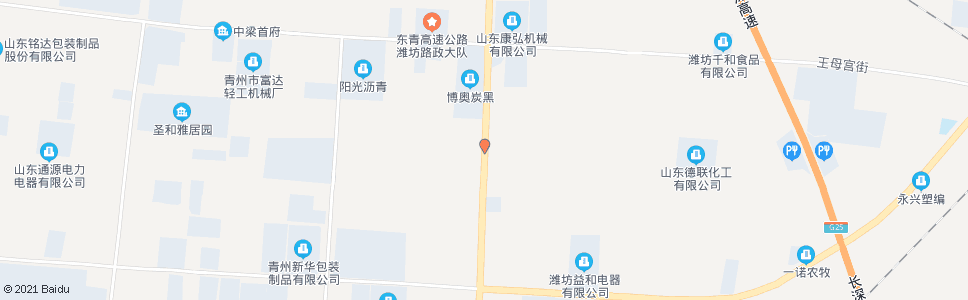 潍坊菜园辛村_公交站地图_潍坊公交_妙搜公交查询2025