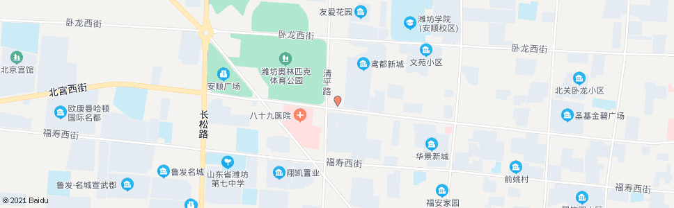 潍坊外派劳务培训基地_公交站地图_潍坊公交_妙搜公交查询2024