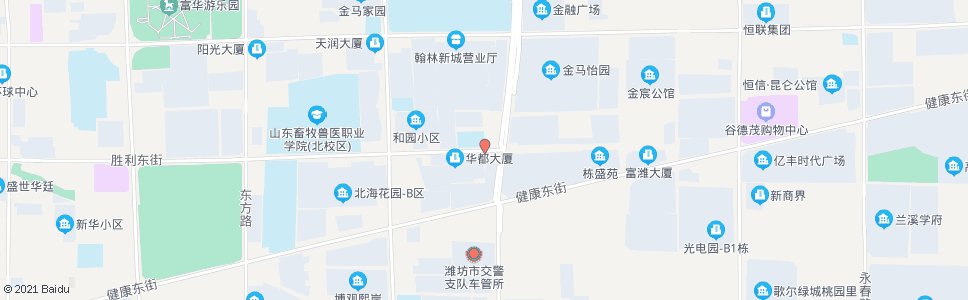 潍坊潍坊农科院_公交站地图_潍坊公交_妙搜公交查询2025