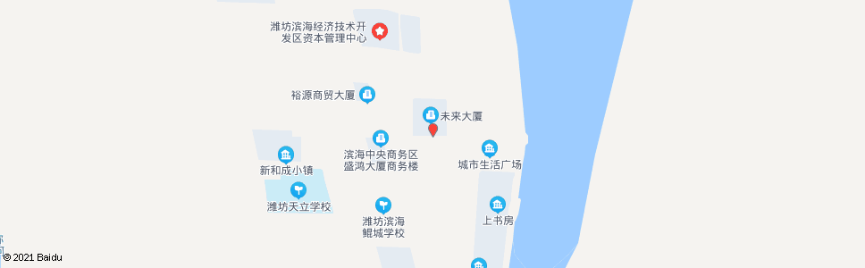 潍坊滨海开发区管委会_公交站地图_潍坊公交_妙搜公交查询2024