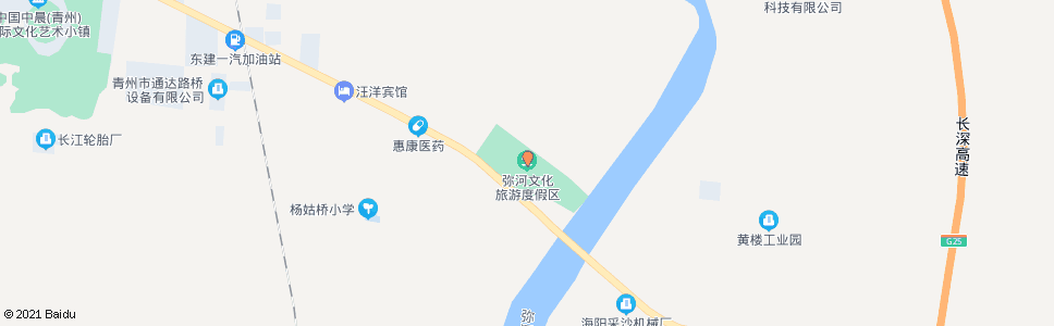 潍坊弥河文化旅游度假区(青州)_公交站地图_潍坊公交_妙搜公交查询2025