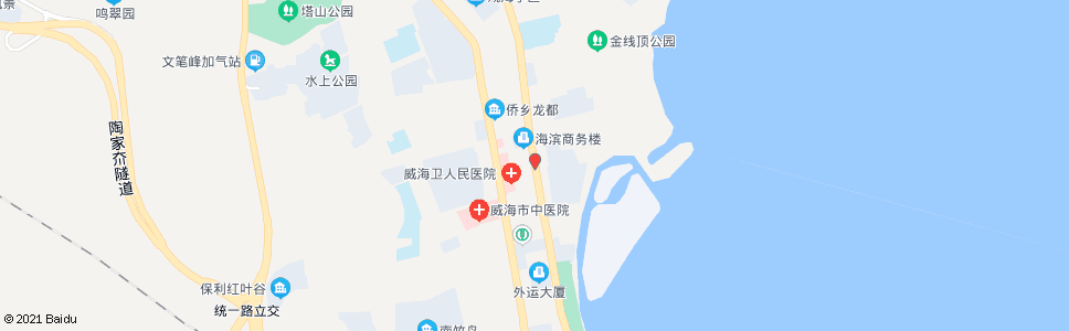 威海梦海小区_公交站地图_威海公交_妙搜公交查询2025