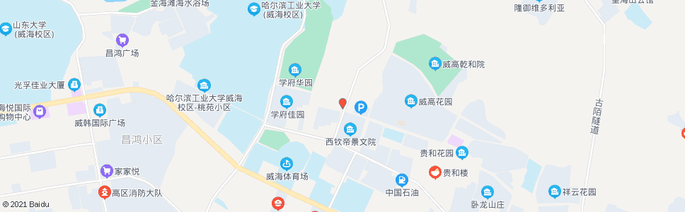 威海西钦村_公交站地图_威海公交_妙搜公交查询2024