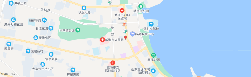 威海苏宁电器广场(百货大楼)_公交站地图_威海公交_妙搜公交查询2025