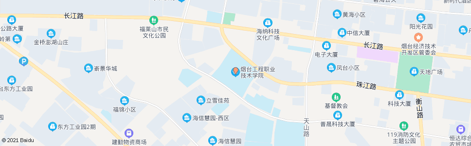 烟台烟台工程职业技术学院_公交站地图_烟台公交_妙搜公交查询2024