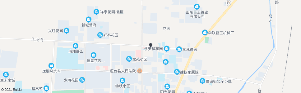 淄博工业路兴桓路路口_公交站地图_淄博公交_妙搜公交查询2024