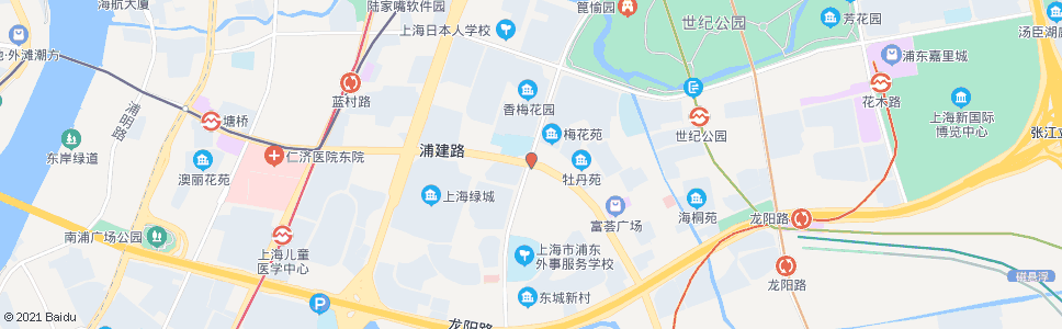 上海锦绣路浦建路_公交站地图_上海公交_妙搜公交查询2025