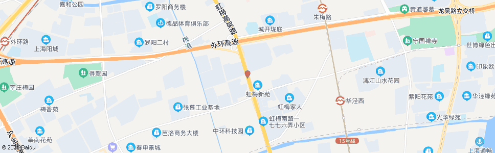 上海虹梅南路锦梅路_公交站地图_上海公交_妙搜公交查询2024