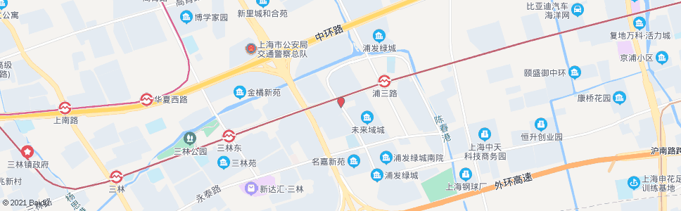 上海西泰林路东泰林路_公交站地图_上海公交_妙搜公交查询2025