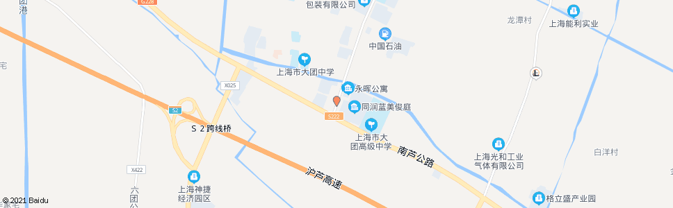 上海南团公路南芦公路_公交站地图_上海公交_妙搜公交查询2025