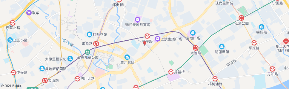 上海公平路周家嘴路_公交站地图_上海公交_妙搜公交查询2025