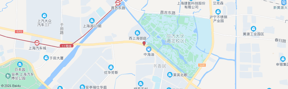 上海曹安公路二十三号桥_公交站地图_上海公交_妙搜公交查询2025