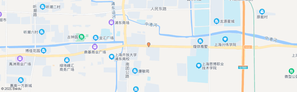 上海沪南公路靖海路_公交站地图_上海公交_妙搜公交查询2025