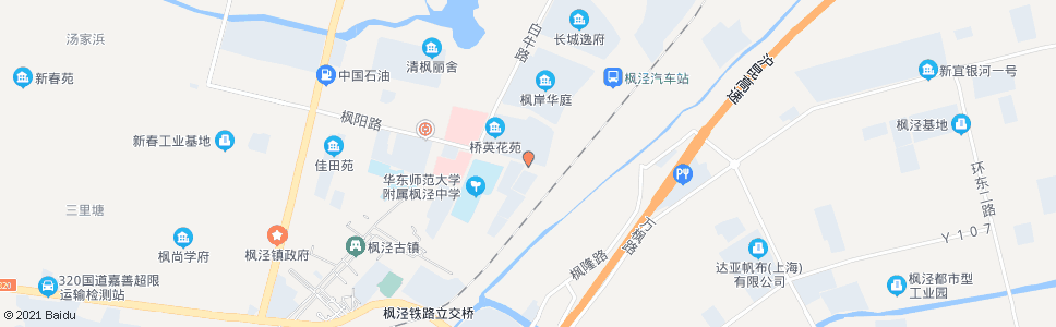 上海枫阳路新泾路_公交站地图_上海公交_妙搜公交查询2025