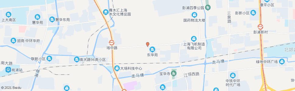 上海场中路守仁桥街_公交站地图_上海公交_妙搜公交查询2025