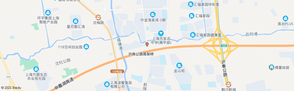 上海鹤雷路周东南路_公交站地图_上海公交_妙搜公交查询2025