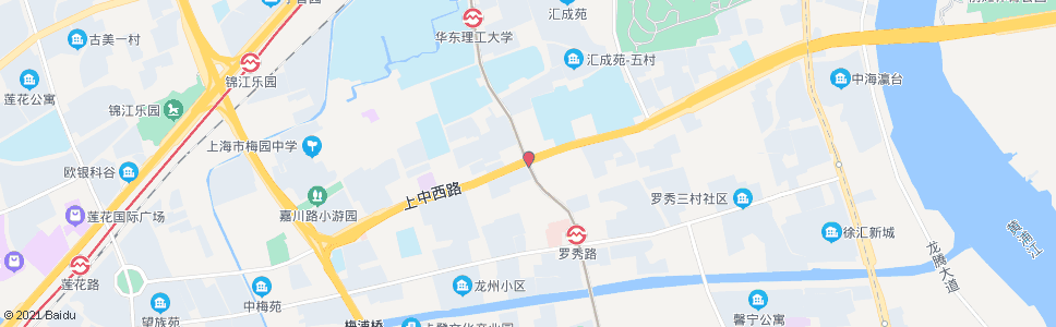 上海老沪闵路上中路_公交站地图_上海公交_妙搜公交查询2025