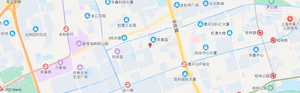 上海环镇南路莲花路_公交站地图_上海公交_妙搜公交查询2025