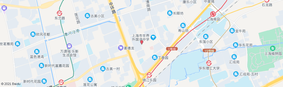 上海桂平路江安路_公交站地图_上海公交_妙搜公交查询2025