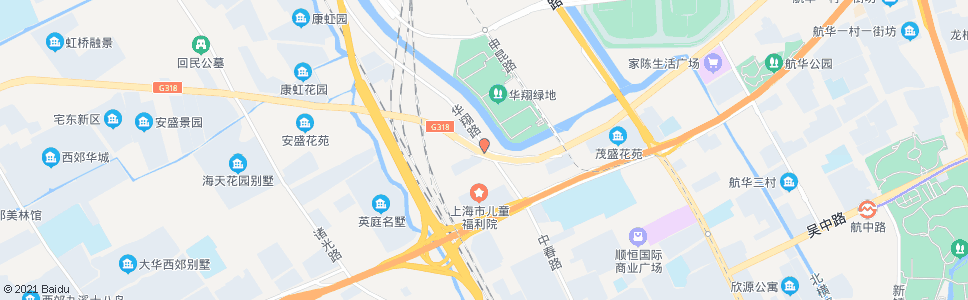 上海沪青平公路杨家泾_公交站地图_上海公交_妙搜公交查询2025