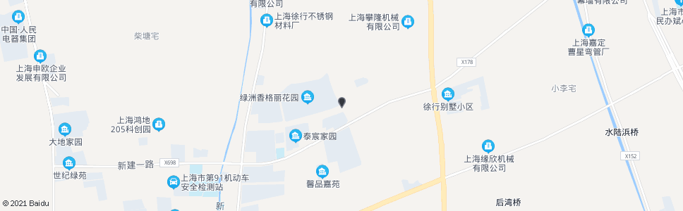 上海永靖路新建一路_公交站地图_上海公交_妙搜公交查询2025