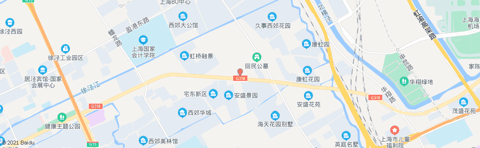 上海沪青平公路诸光路(卫家角)_公交站地图_上海公交_妙搜公交查询2025