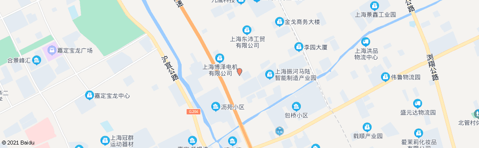 上海丰功路嘉新公路_公交站地图_上海公交_妙搜公交查询2025