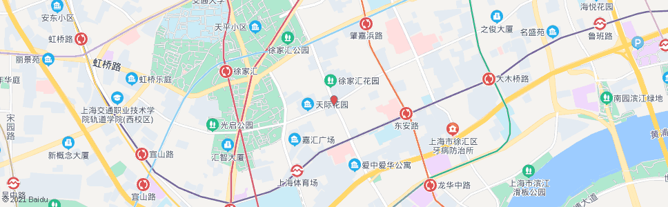 上海宛平南路斜土路_公交站地图_上海公交_妙搜公交查询2025