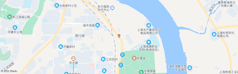 上海军工路殷行路_公交站地图_上海公交_妙搜公交查询2025