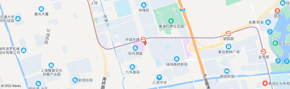 上海团南公路环城东路_公交站地图_上海公交_妙搜公交查询2025