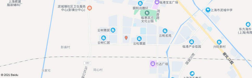 上海彩云路(云松景庭)_公交站地图_上海公交_妙搜公交查询2024