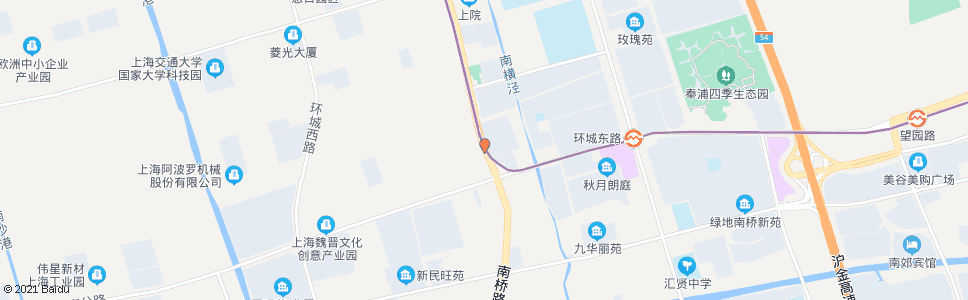 上海国顺路沪杭公路_公交站地图_上海公交_妙搜公交查询2025