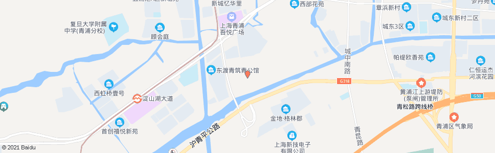 上海海盈路漕程路(下客站)_公交站地图_上海公交_妙搜公交查询2025