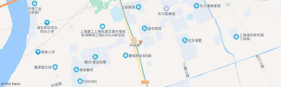 上海芦恒路枢纽站(林恒路浦星公路)_公交站地图_上海公交_妙搜公交查询2024