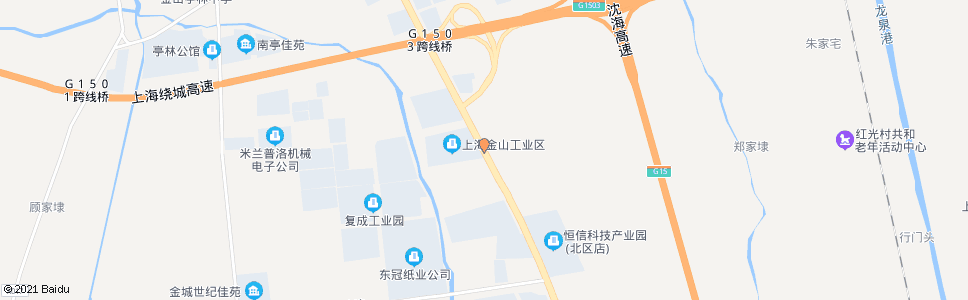 上海亭卫公路南亭公路(招呼站)_公交站地图_上海公交_妙搜公交查询2024