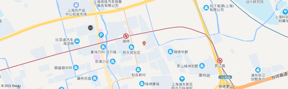 上海御水路京浦路_公交站地图_上海公交_妙搜公交查询2025