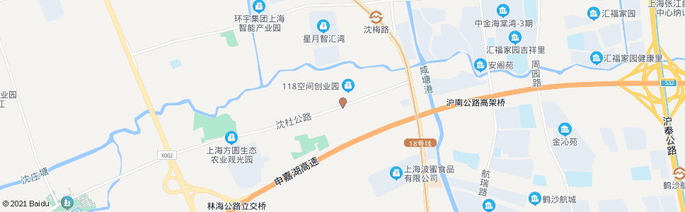 上海沈杜公路沈钱路_公交站地图_上海公交_妙搜公交查询2025