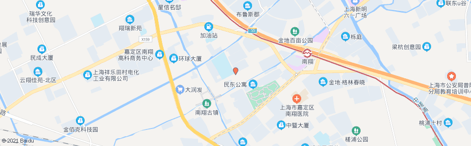 上海古猗园路德华路_公交站地图_上海公交_妙搜公交查询2025