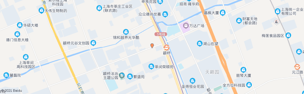 上海颛卫路颛兴路_公交站地图_上海公交_妙搜公交查询2025