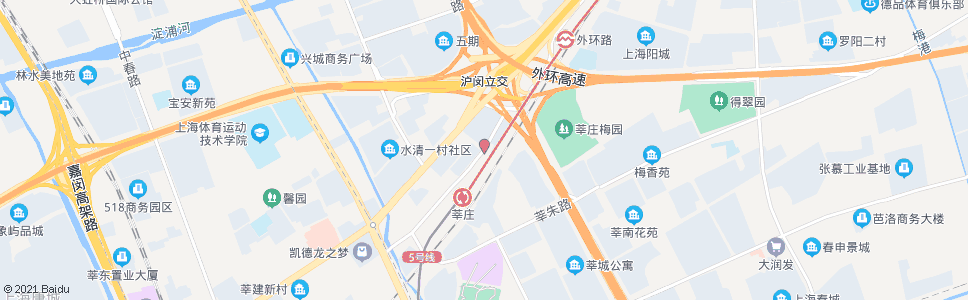 上海广通路莘建东路_公交站地图_上海公交_妙搜公交查询2025