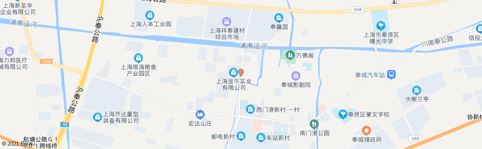 上海新奉公路奉粮路_公交站地图_上海公交_妙搜公交查询2024