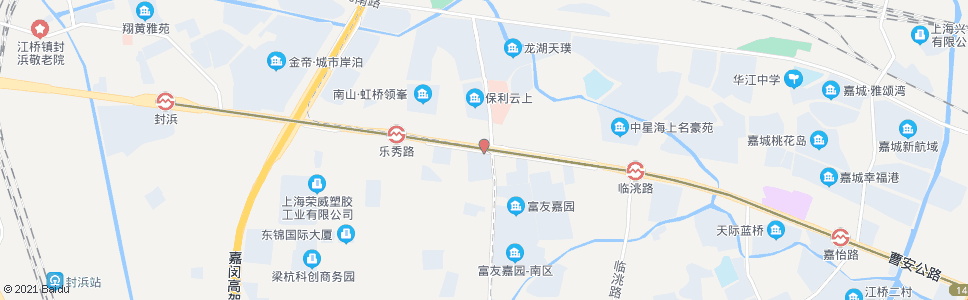 上海曹安路黄家花园路_公交站地图_上海公交_妙搜公交查询2025