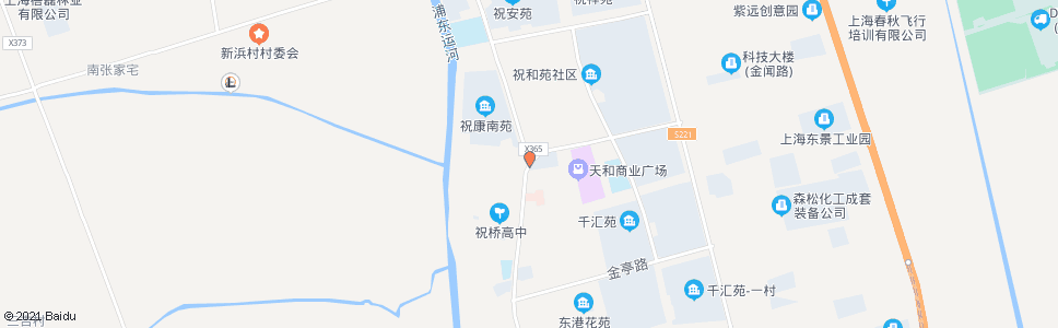 上海南祝路周祝公路(祝桥)_公交站地图_上海公交_妙搜公交查询2025