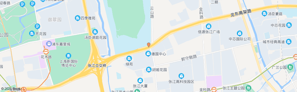 上海龙东大道科苑路_公交站地图_上海公交_妙搜公交查询2024