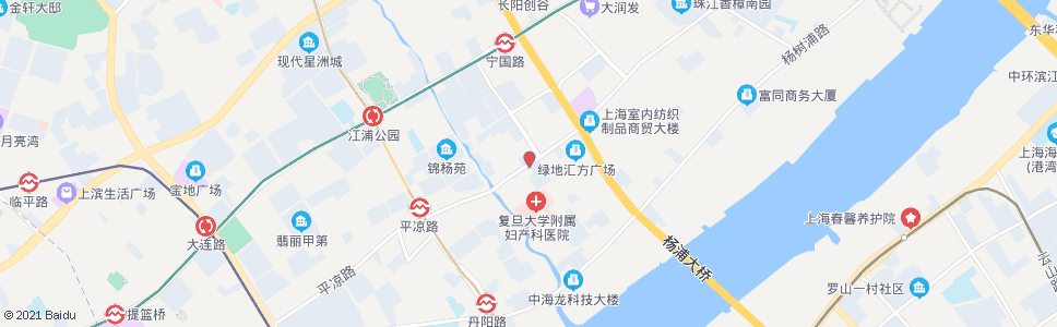 上海平凉路眉州路_公交站地图_上海公交_妙搜公交查询2025