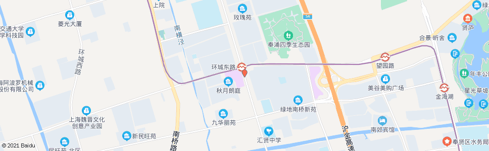 上海环城东路团南公路_公交站地图_上海公交_妙搜公交查询2025