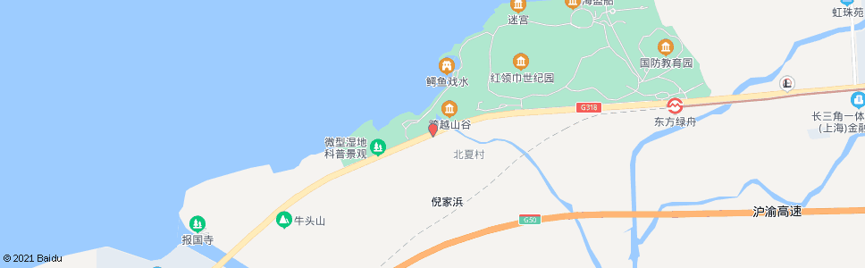 上海沪青平公路庆丰_公交站地图_上海公交_妙搜公交查询2025