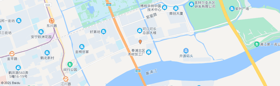 上海江川东路环路_公交站地图_上海公交_妙搜公交查询2025