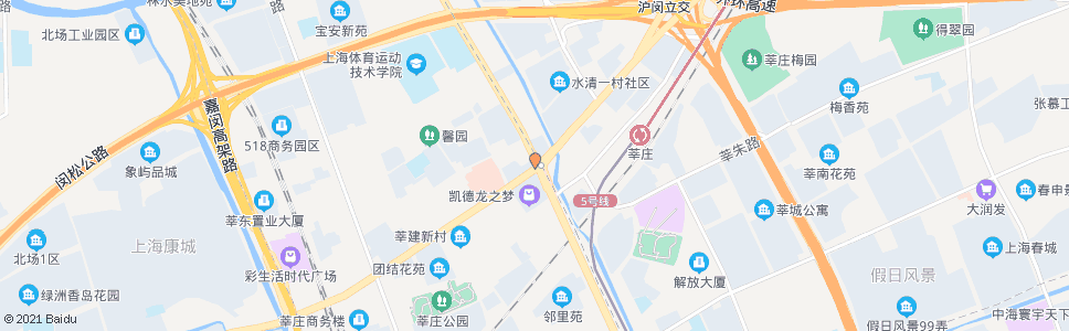 上海七莘路沪闵路_公交站地图_上海公交_妙搜公交查询2024